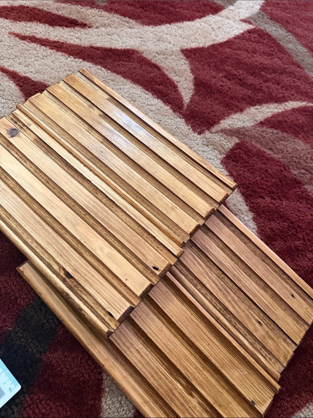 Natural Wood domino game accessory